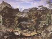 Joseph Anton Koch, Seiss Landscape (Berner Oberland) (mk09)